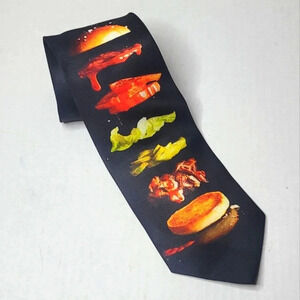 THREE ROOKER Men's Necktie